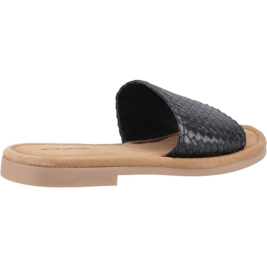 Hush Puppies Hetty Slide Wide Fit Black