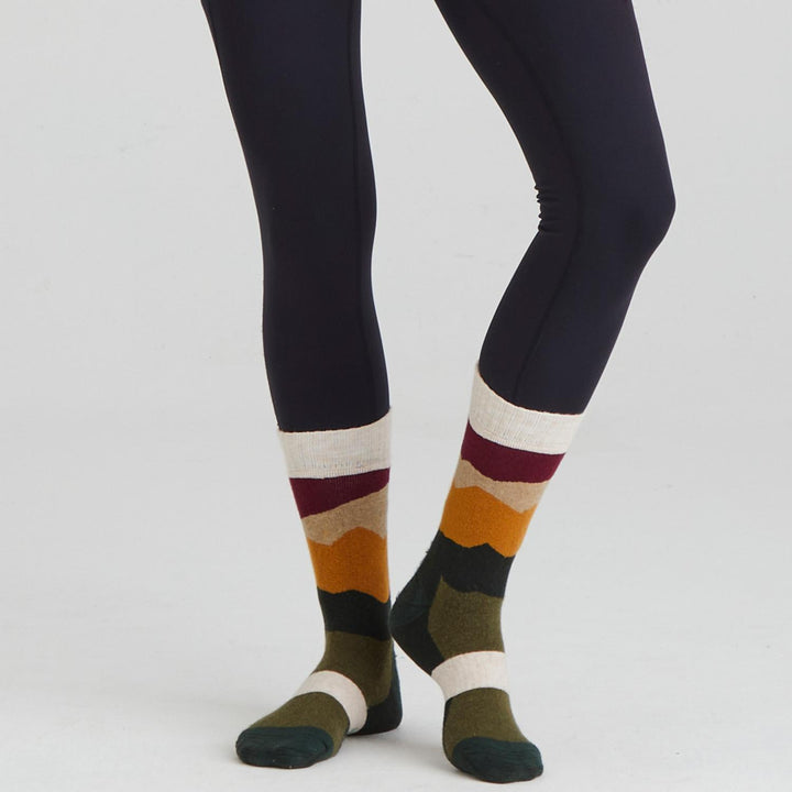 Ridgeline Merino Wool Socks Mid Length – view 9