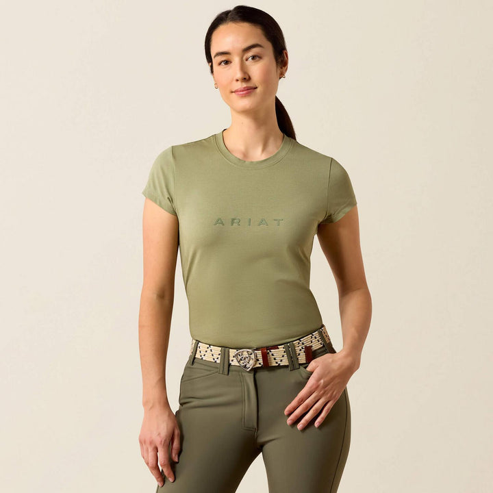 Ariat Ladies The Logo Short Sleeve T-Shirt – view 3