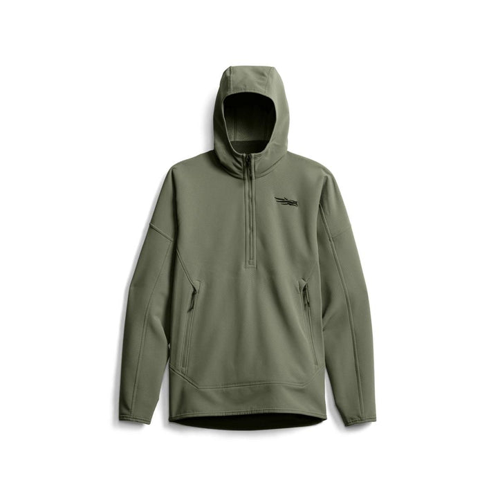 Sitka Alpha Fleece Hoodie - Olive Green