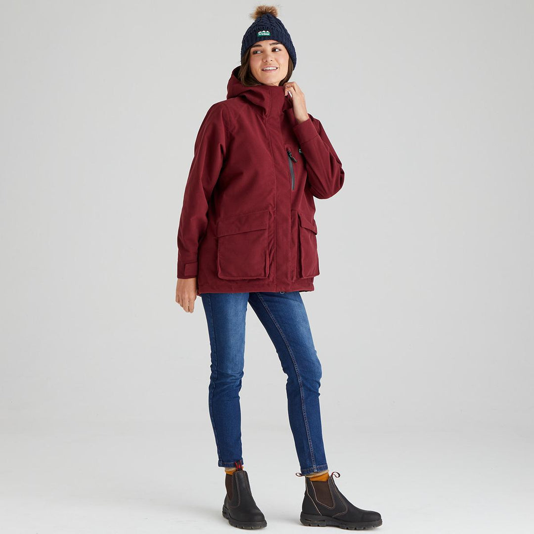 Ridgeline Ridgeline Nordic Fleck Bobble Hat Teak