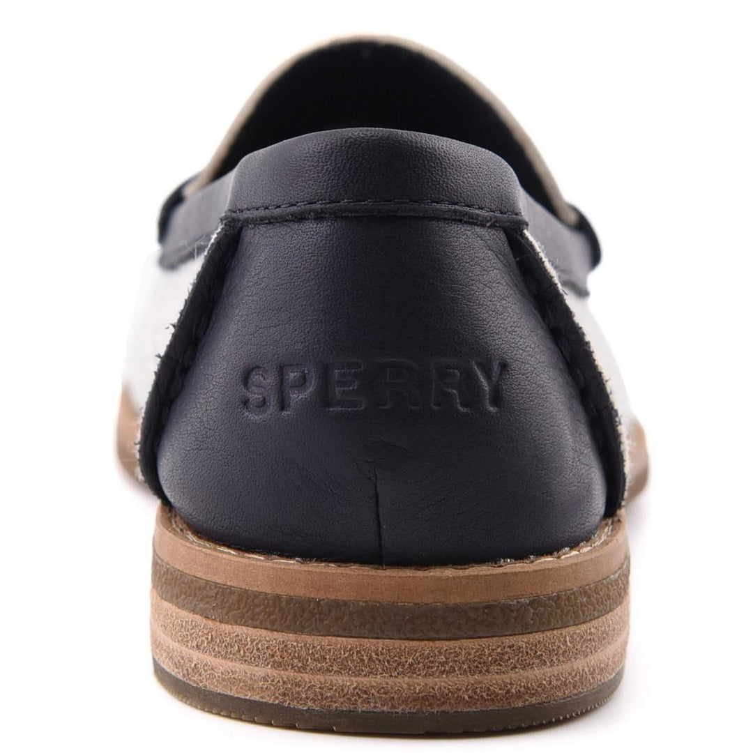 Sperry Port Driving Moccasin White/Navy