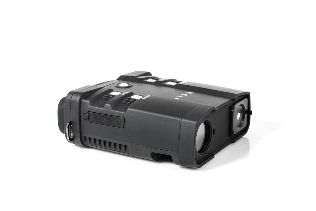 Wulf Full HD Night Vision Binoculars - Up to 300m Detection Range during Darkness, 850nm Wavelength of Infrared LED
