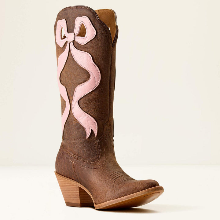 Ariat Ladies Beaux J Toe Wthrd Tn/bby Pack