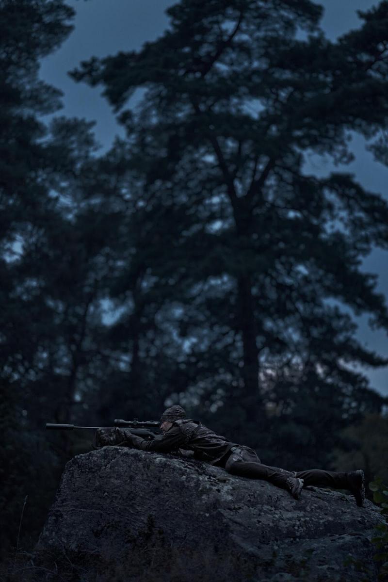 Harkila Härkila NOCTYX camo hybrid jacket AXIS MSP®Black/Bla