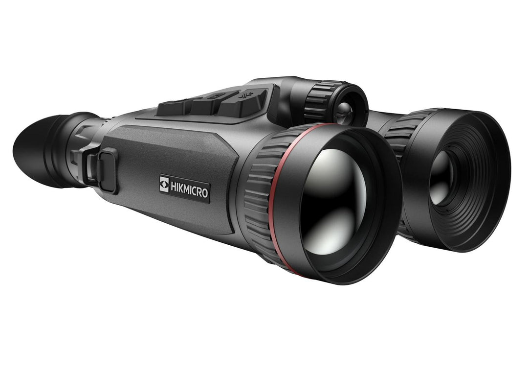 HIKMICRO Habrok Pro 1280px 60mm Thermal Binocular with 4K Optical camera and LRF - 1280 × 1024 resolution @12μm detector, High sensitivity module NETD < 18 mK (@25°C, F# = 1.0)