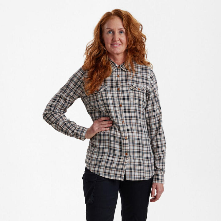 Deerhunter Lady Julia Shirt - Blue Check