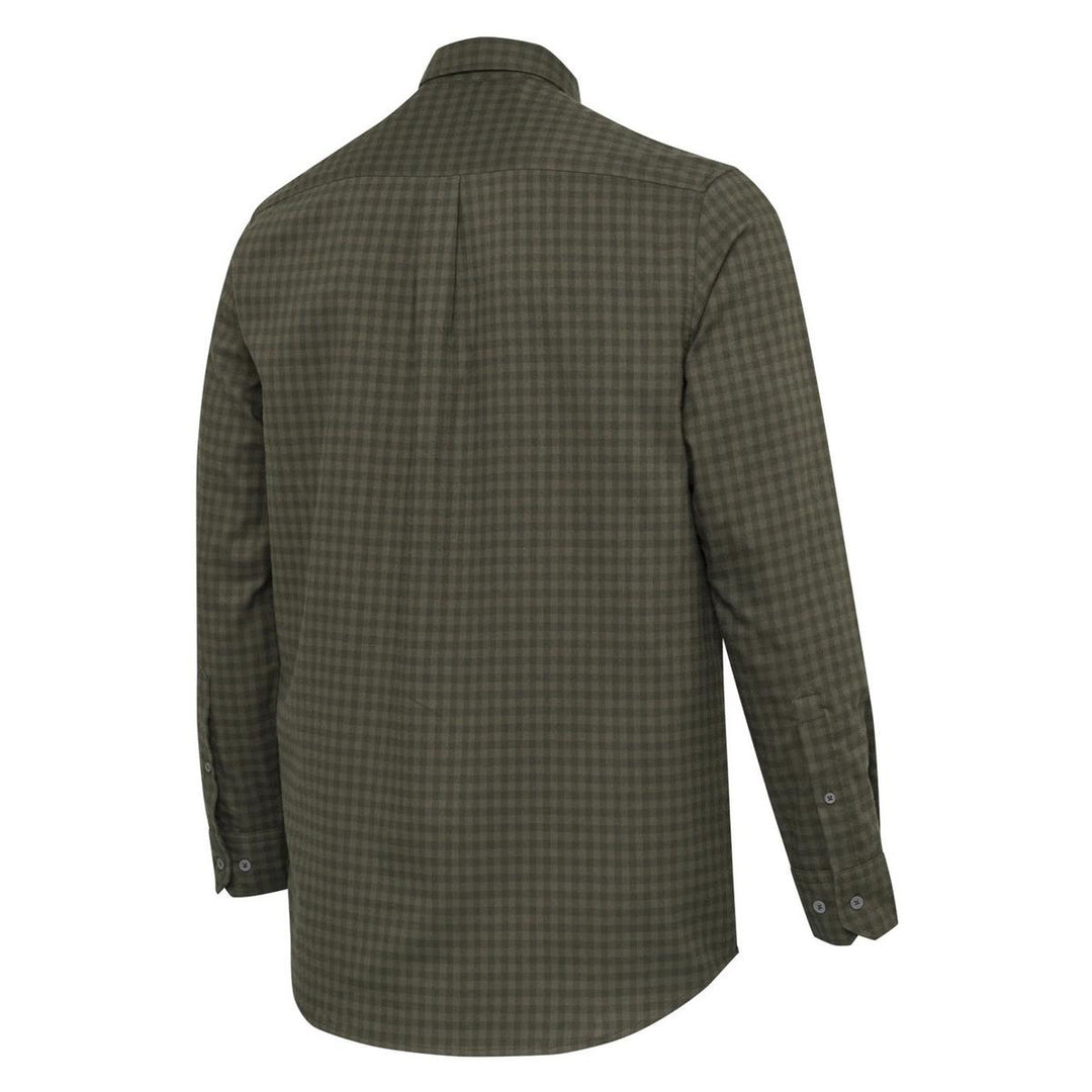 Beretta CADET FLANNEL SHIRT Green & Brown Check