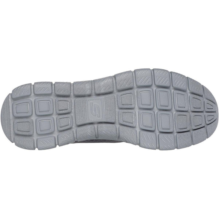 Skechers Track Leshur Shoes Charcoal/Orange