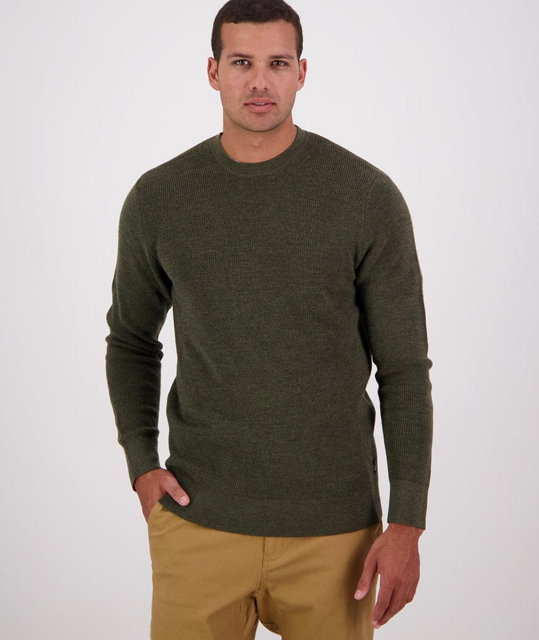 Swanndri Men's Otahu River V2 Crew Neck Merino