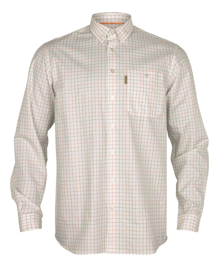 Harkila Portfield L/S shirt Mandarin check