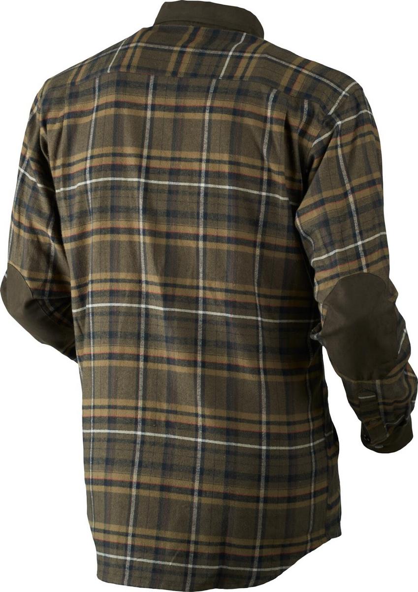 Harkila Pajala shirt Willow green check
