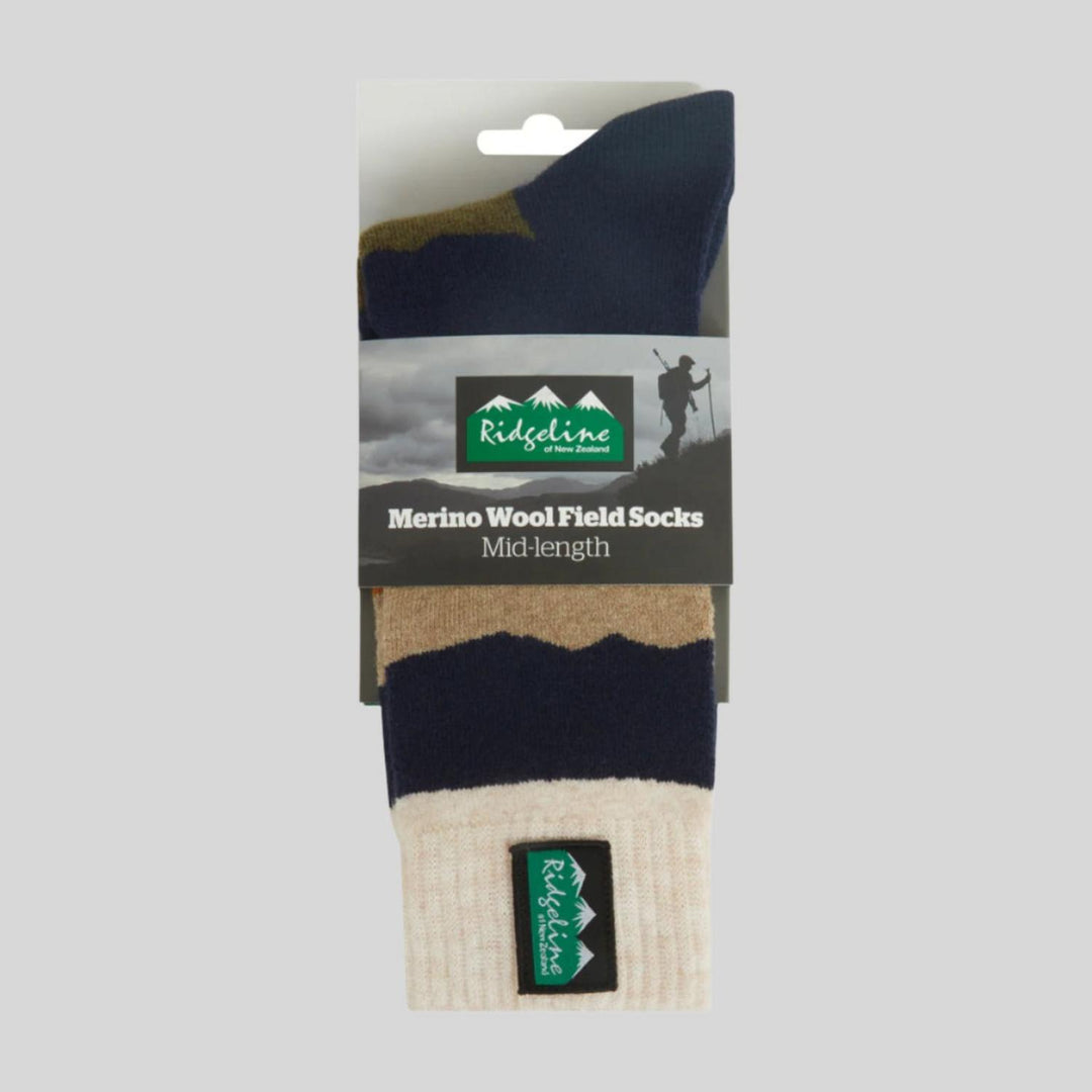 Ridgeline Merino Wool Socks Mid Length – view 16