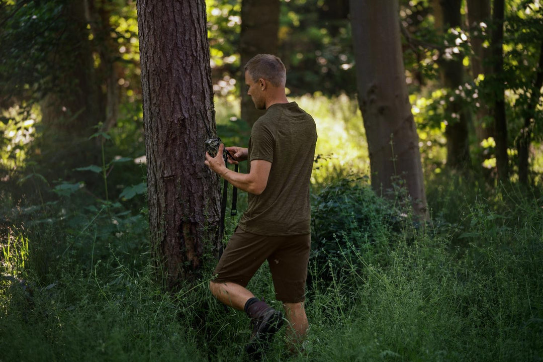 Seeland Rowan Stretch Shorts Pine Green - Quick-Dry – view 7