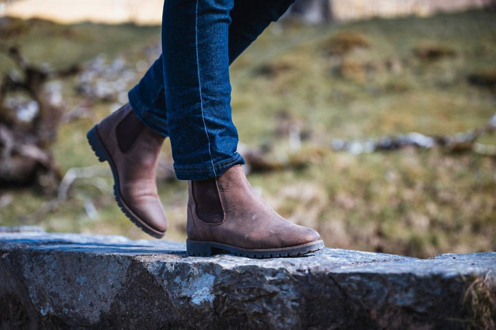 Hoggs of Fife Ladies Jodhpur Dealer Boot, Brown