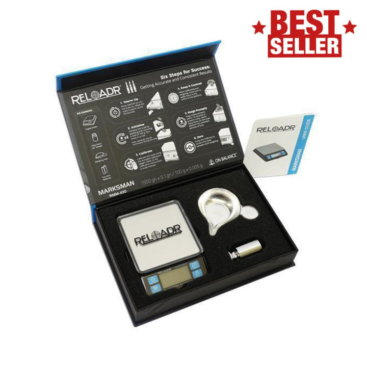 RELOADR Marksman RMM-100 Digital Reloading Scale, 1500gn