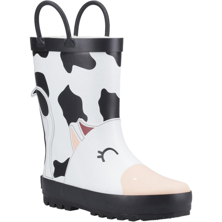 Puddle Boot 3D Black/White