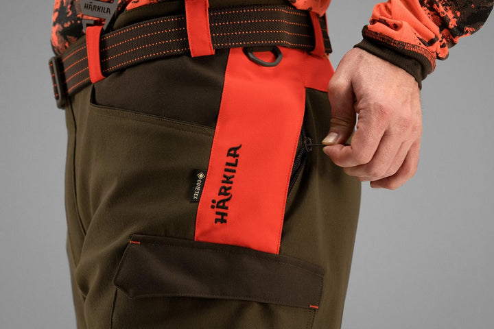 Harkila Wildboar Pro trousers Orange blaze – view 5