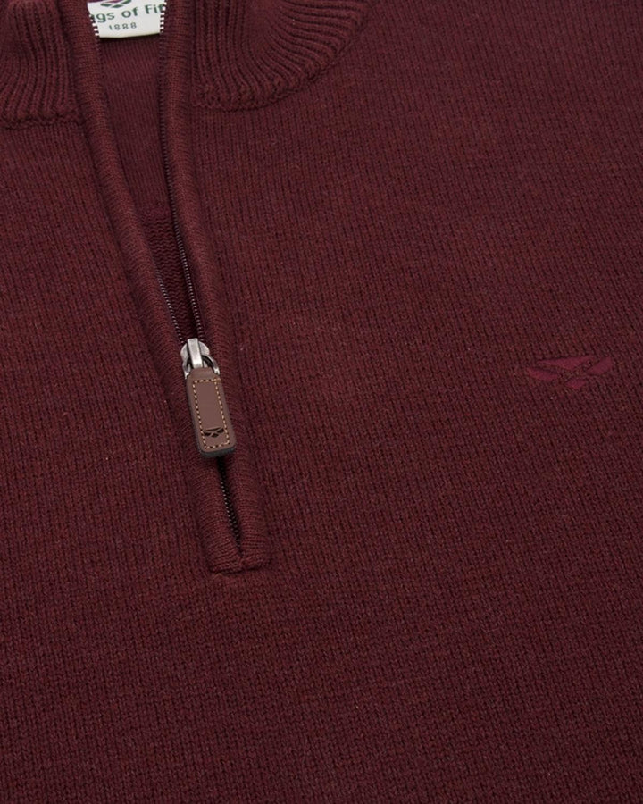 Hoggs of Fife Falkirk 1/4 Zip Pullover