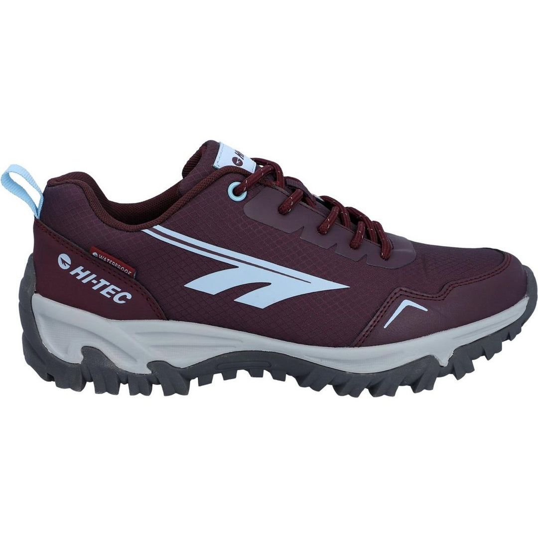 Hi-Tec JAGUAR WOMENS WP Trail Shoe Cherry/Moonstone