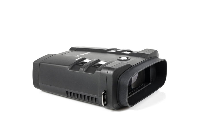 Wulf Full HD Night Vision Binoculars - Up to 300m Detection Range during Darkness, 850nm Wavelength of Infrared LED