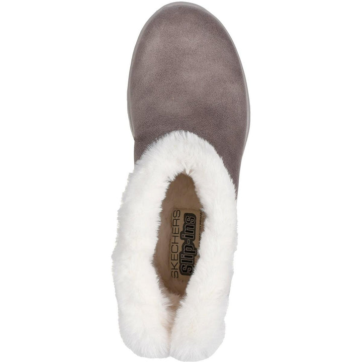 Skechers On-the-GO Joy Cozy Dream Boots Dark Taupe – view 3