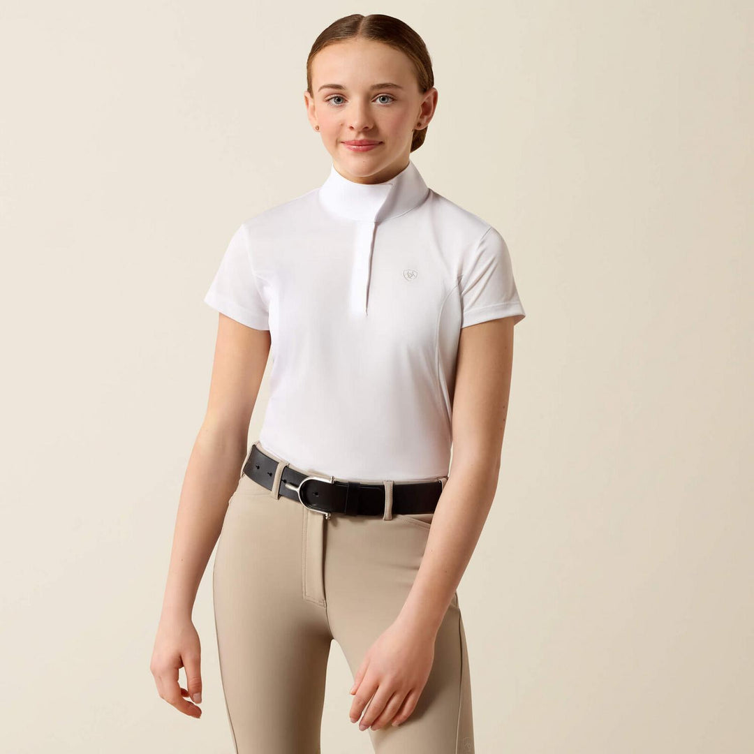 Ariat Youth Aptos Short Sleeve Show Shirt