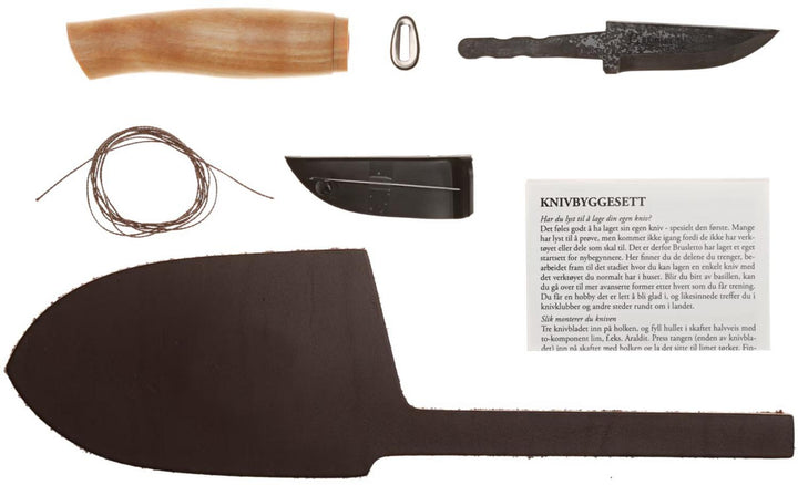 Brusletto Build-it-yourself kit 3 Whittling knife