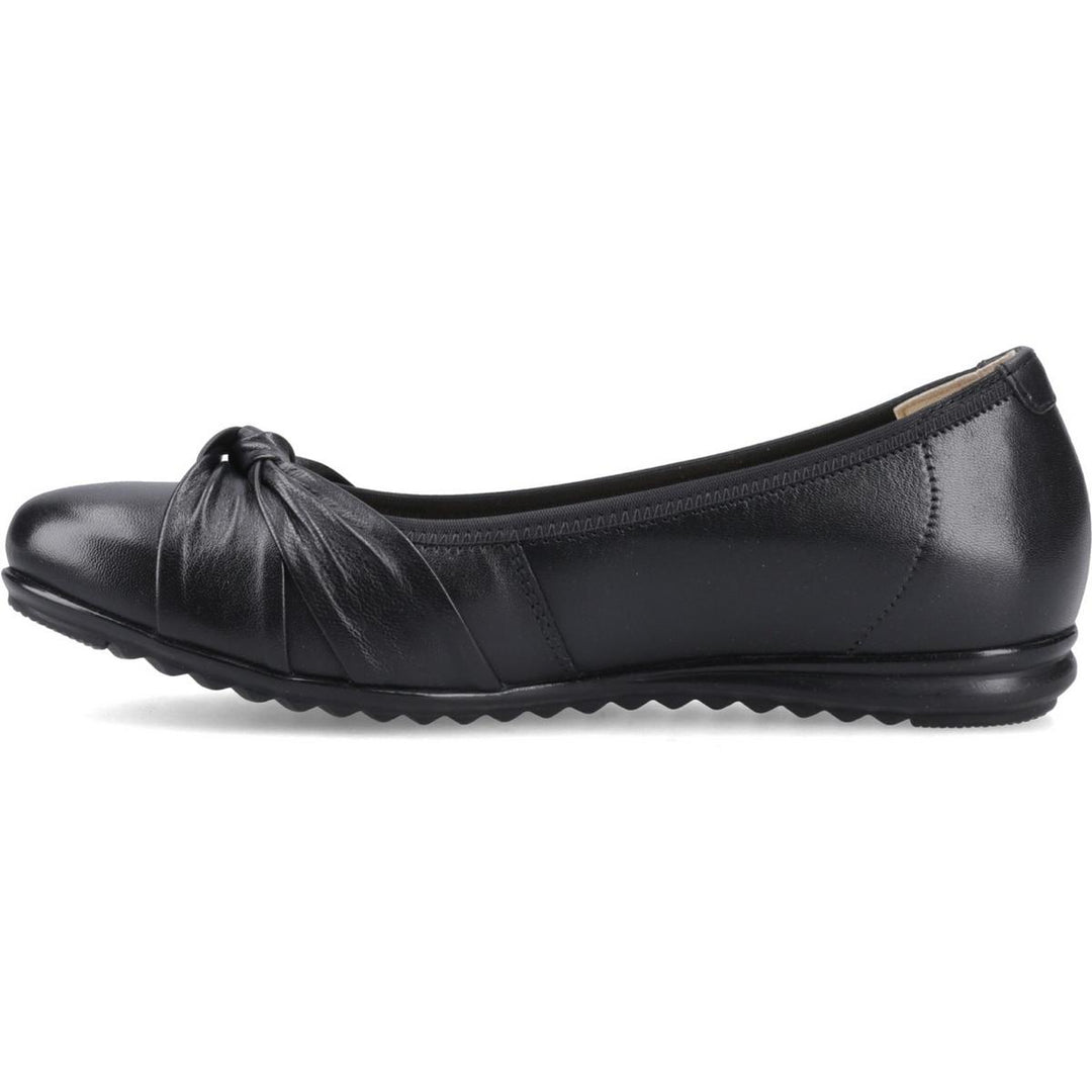 Hush Puppies Lilith Knot Ballerina Black