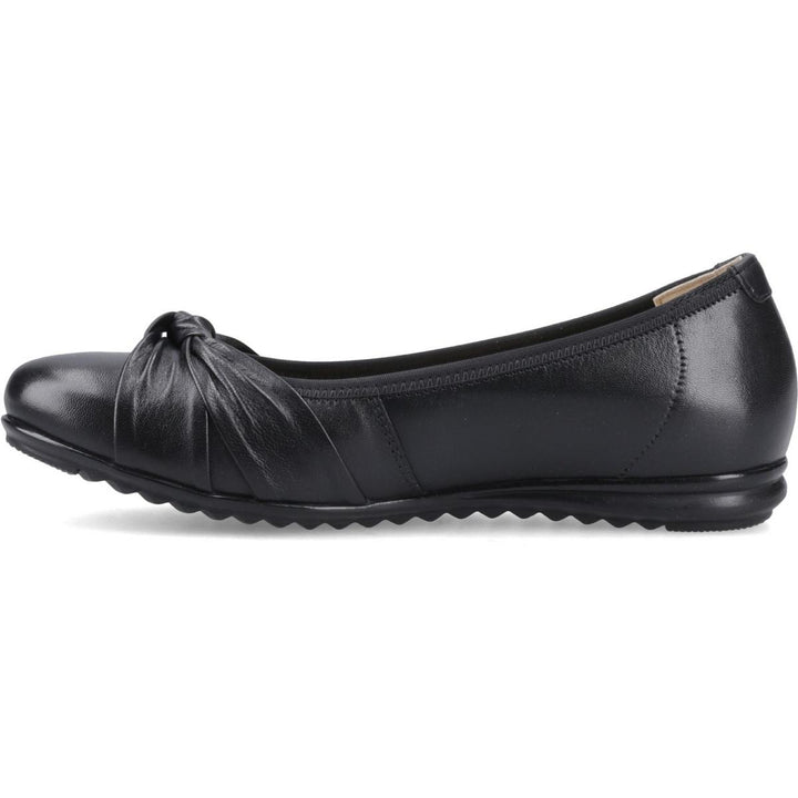 Hush Puppies Lilith Knot Ballerina Black