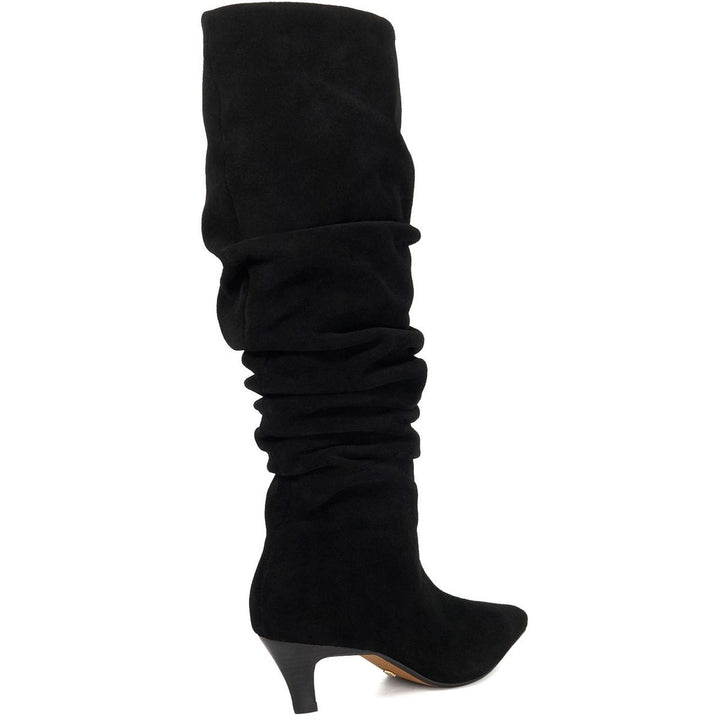 Dune Saunders Long Boots Black