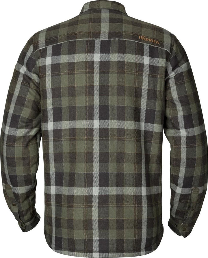 Harkila Asmund Insulated wool shirt jacket Willow green/Phan