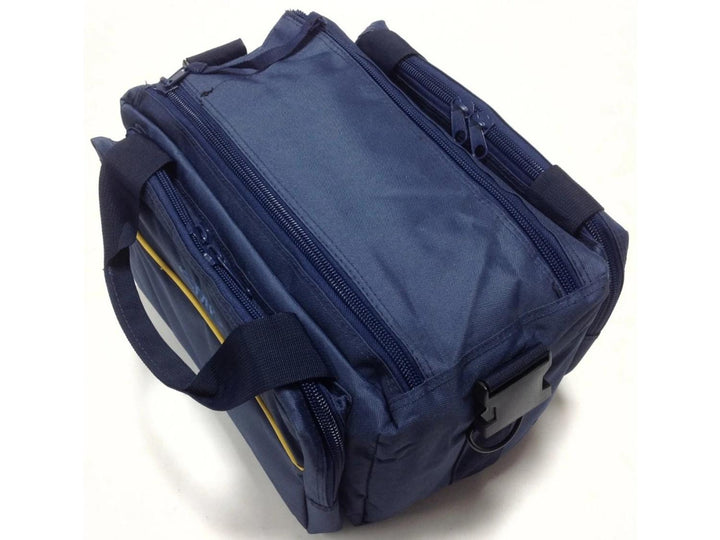 GMK 250 Cartridge Range Bag - Blue with Yellow Piping