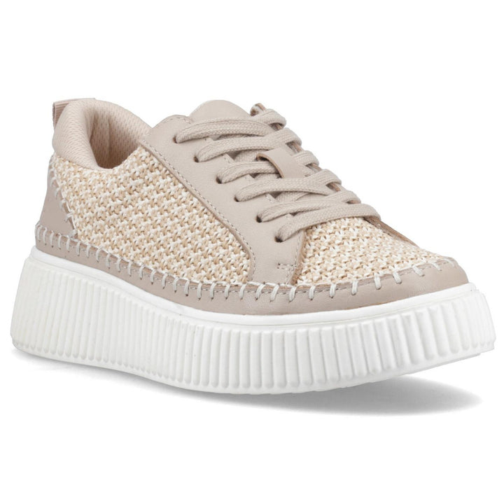 Haisley Woven Trainer Taupe
