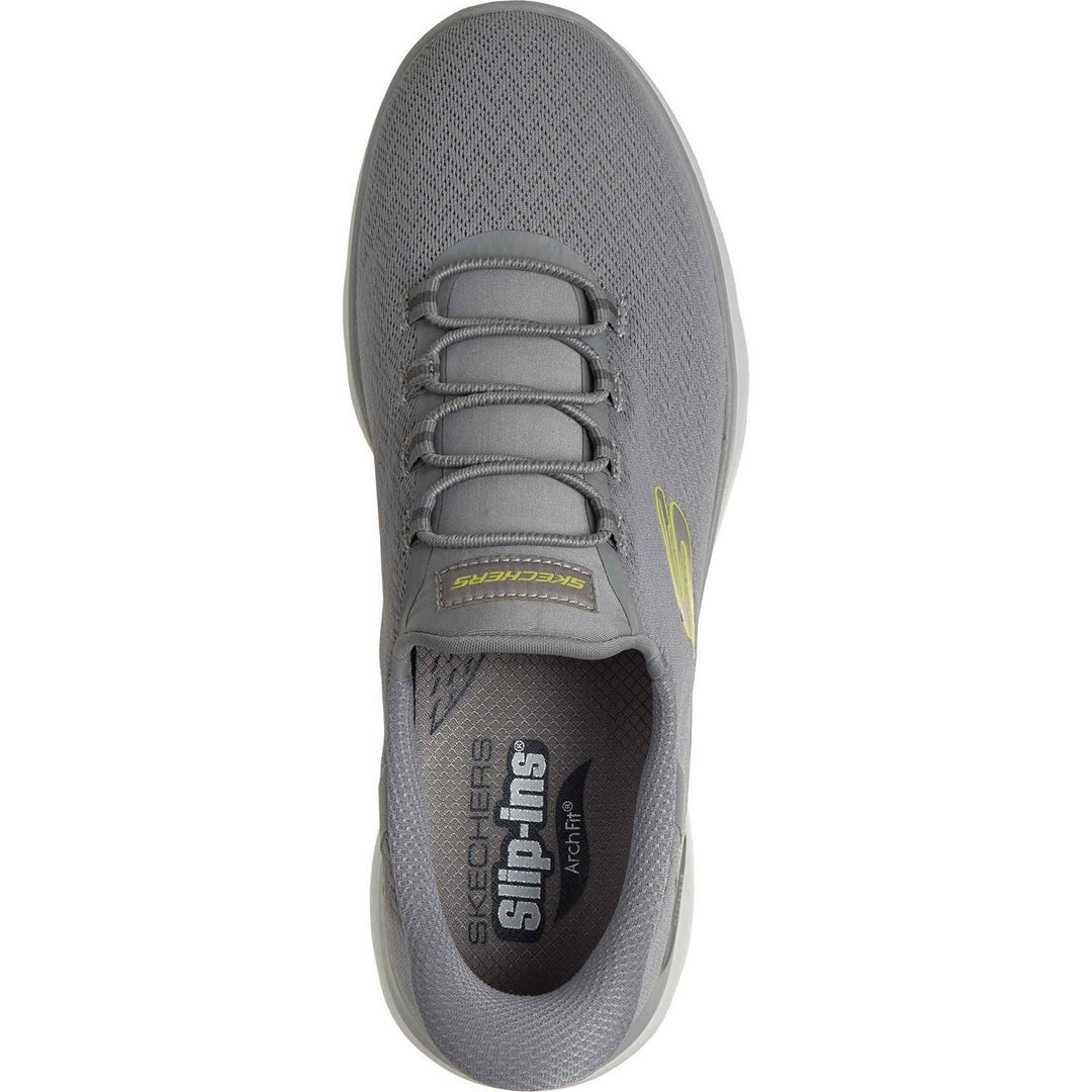 Arch Fit Summits Kynor Trainers Grey/Lime