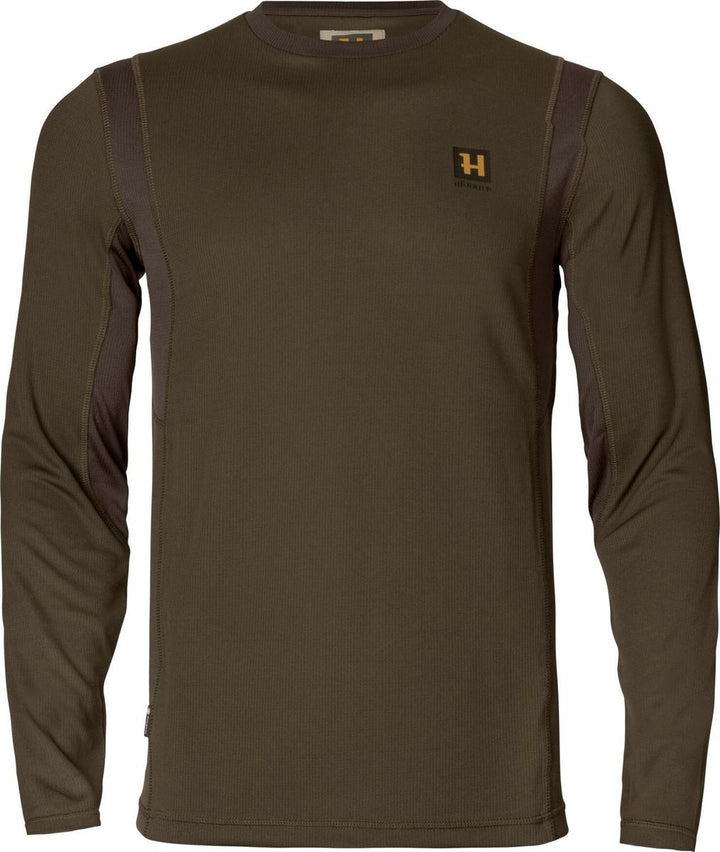 Harkila Forest Hunter L/S t-shirt Hunting green/Shadow – view 2