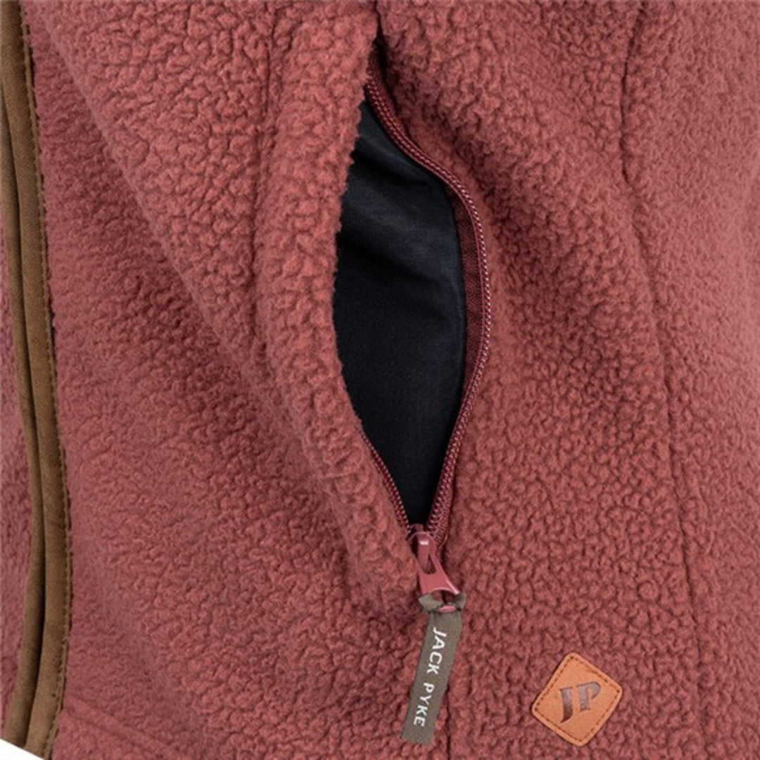 Jack Pyke Ladies Sherpa Fleece Gilet – view 6