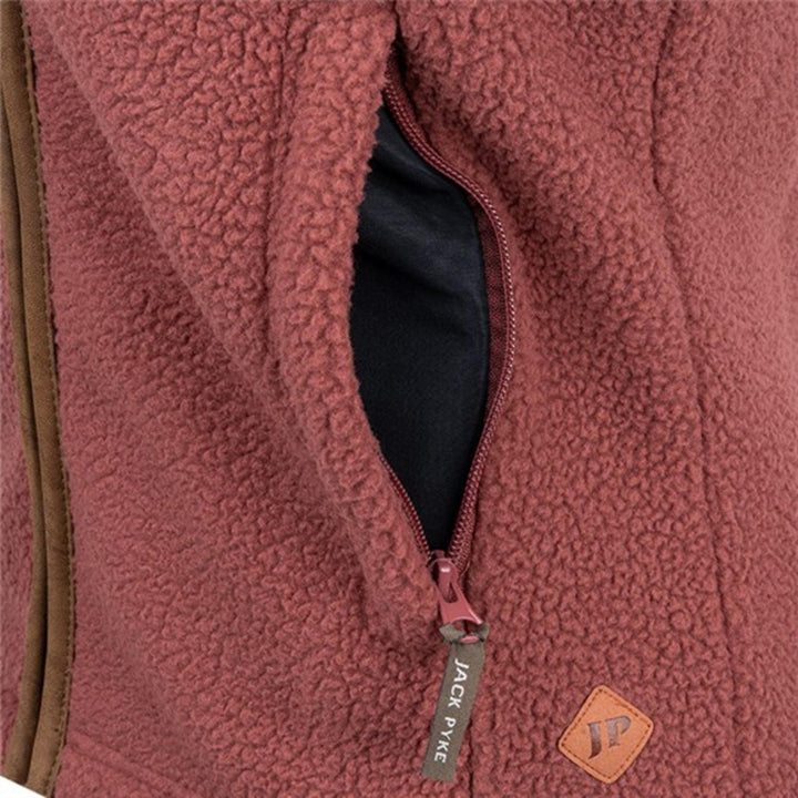 Jack Pyke Ladies Sherpa Fleece Gilet – view 6