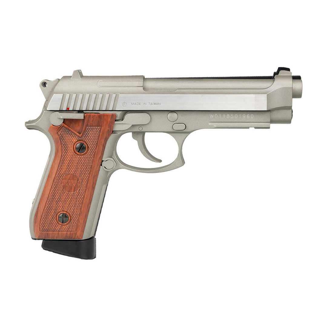 Bisley Swiss Arms SA92 Seventies BB Air Pistol Stainless