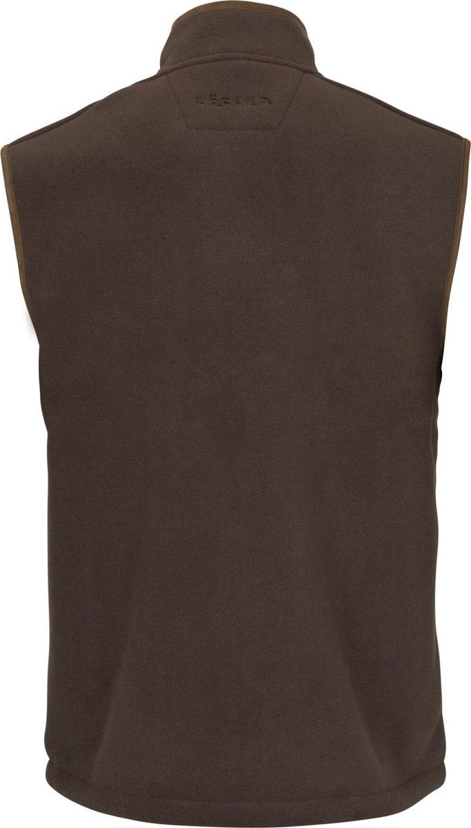 Harkila Sandhem sherpa fleece waistcoat Demitasse – view 2
