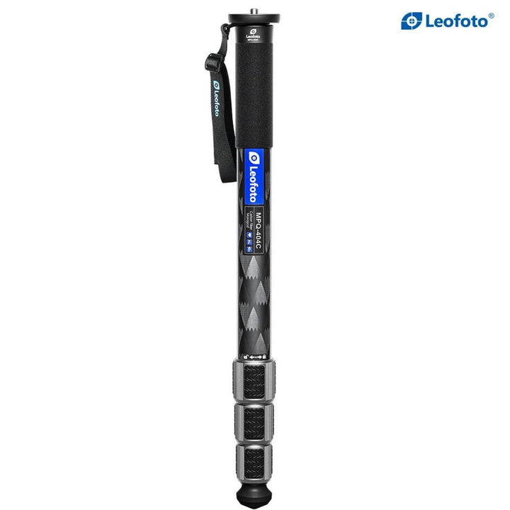Leofoto MPQ-404C 4-Section Carbon Fibre Monopod with Case