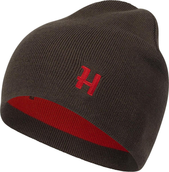 Harkila Härkila Aspire reversible beanie Shadow brown/Red