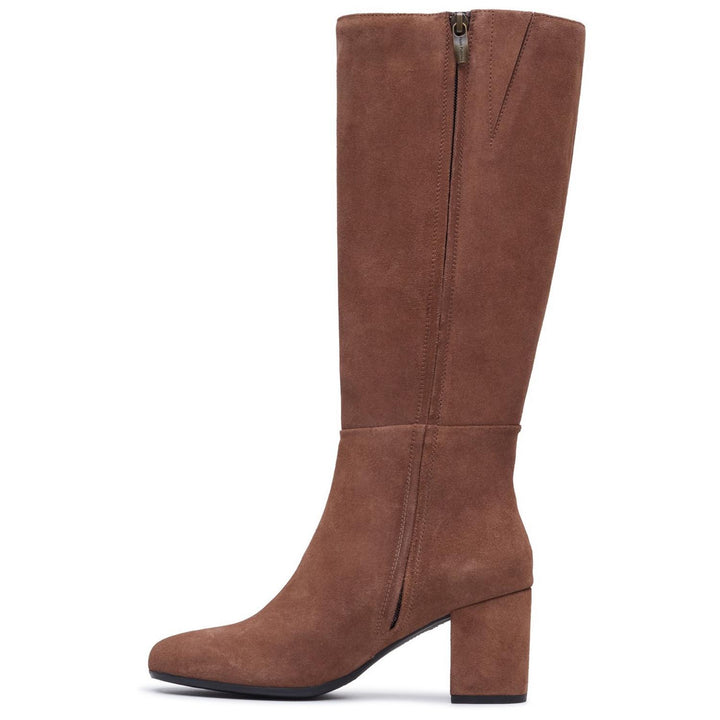 Oprah Suede Long Boot Mocha