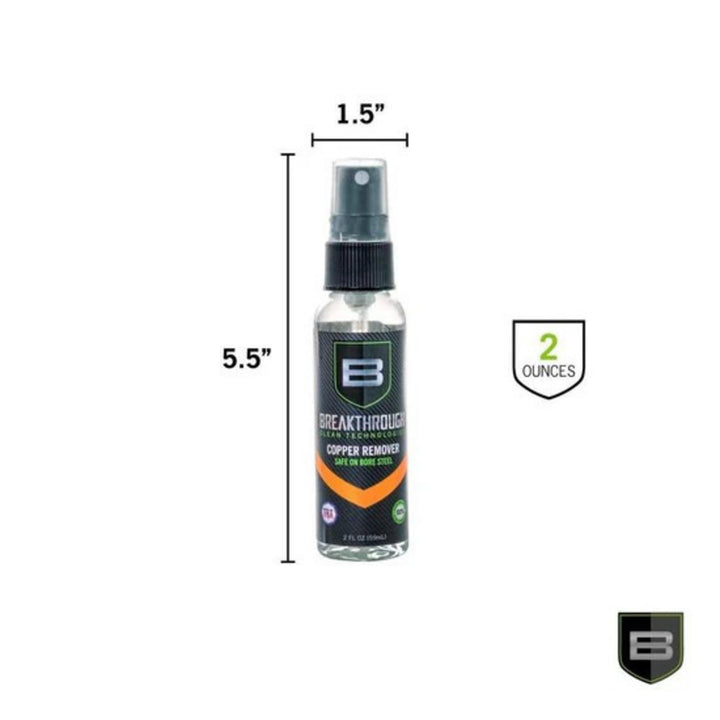Breakthrough Clean Copper Remover 2oz Pump Spray