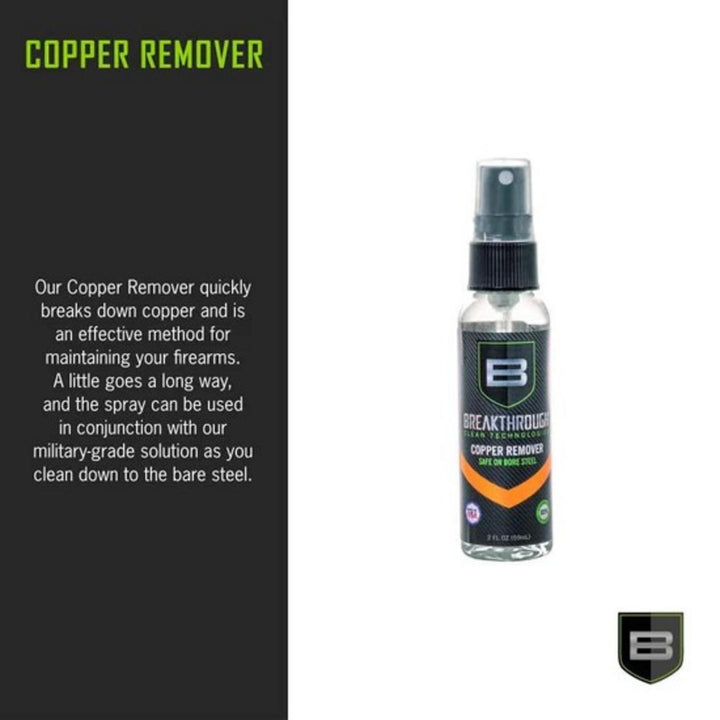 Breakthrough Clean Copper Remover 2oz Pump Spray