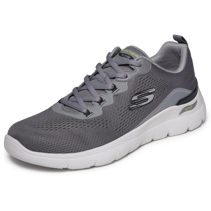 ARCH FIT SUMMITS KRAVEL Charcoal Mesh/Lime Trim