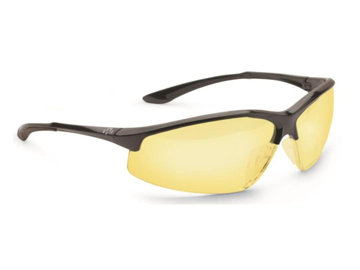 Walkers Tanker Open frame shooting glasses Amber w/  CASE