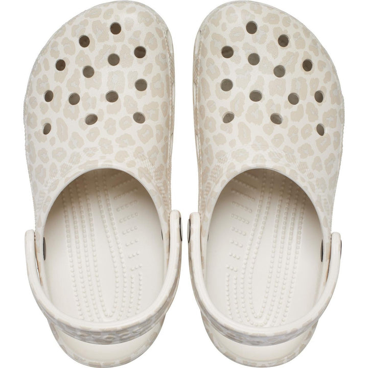 Classic Animal Clog Almond Tint/Leopard