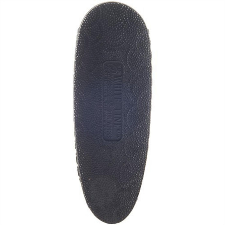 Pachmayr Deluxe Stippled Recoil Pad, Medium, Black, 1.1in