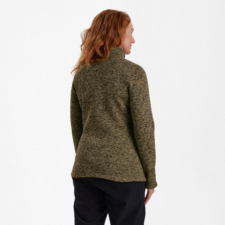 Deerhunter Lady Sarek Knitted Jacket -Butternut melange